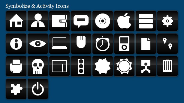 CSS3 Icons Gallery