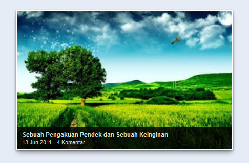 Slideshow Otomatis Blogger dengan S3Slider