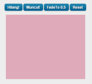 jquery fadein fadeout fadeto