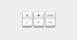 Pure CSS3 Toggle Button