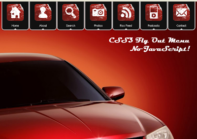 CSS3 Menu