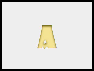 css text shadow inset